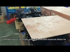 Υδραυλικός κινητήρας ακτινοβολητήριου έμβολο Poclain MS25 για μηχανήματα κατασκευής