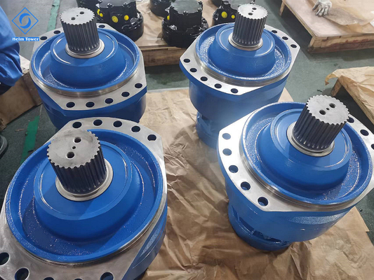 Υδραυλική μηχανή MS18 MSE18 Drive 150 R/Min Poclain σειρών κρατών μελών για τη μίνι οδική επιγραφή